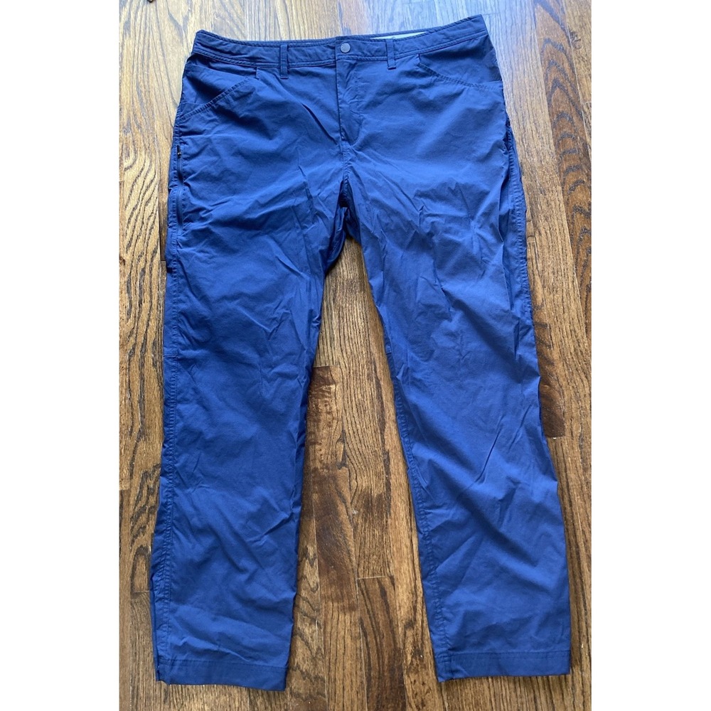 Stio Pants Mens Size 40x31 Blue Cut Bank Lightweight Fishing Hiking Quick Dry